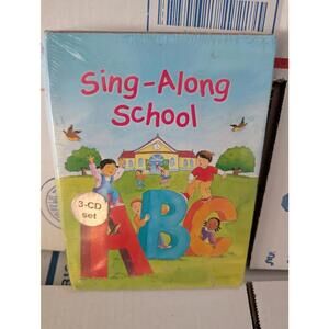 Sing-Along School 3-CD Set Educational Music sealed new #195